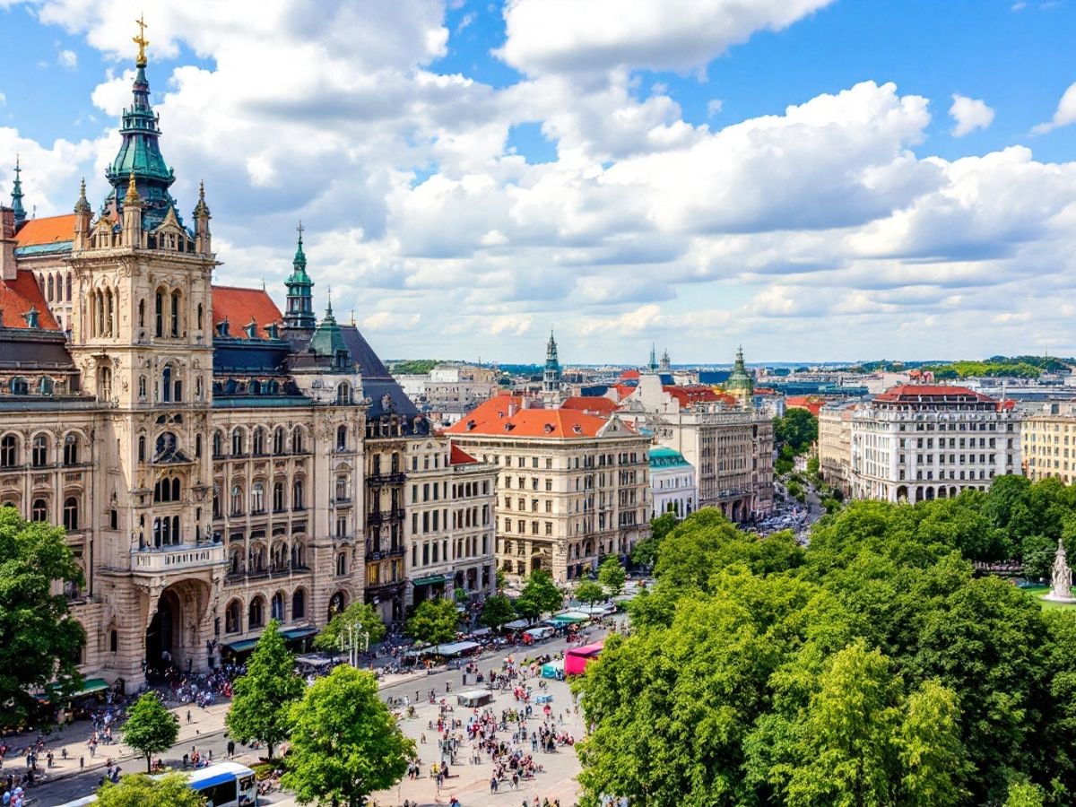 Arhitectură iconică și atmosferă vibrantă în București.