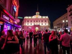 București noapte vibrantă