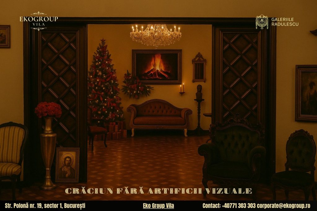 Decoratiuni de Craciun inspirate din magia Crăciunului anilor ’30 – o experiență unică la Eko Group Vila
